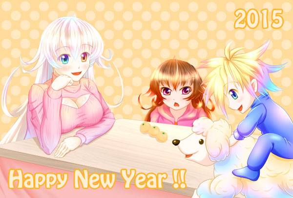 二次元高领开胸毛衣美少女美图二（4）