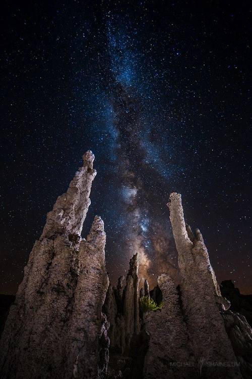 唯美星空摄影图片