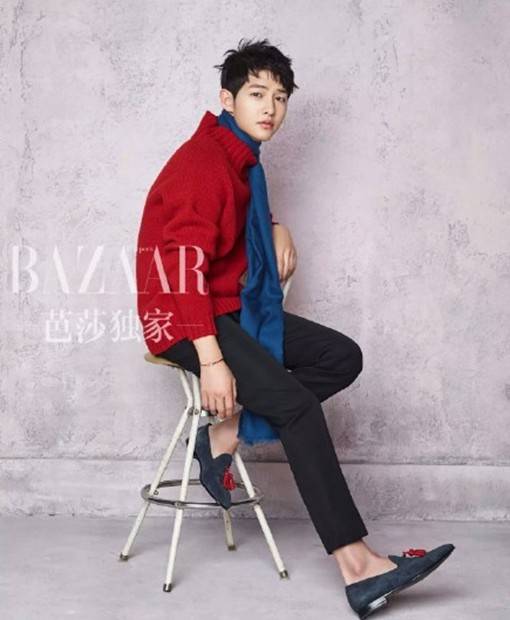 老公宋仲基时尚杂志帅气写真美图