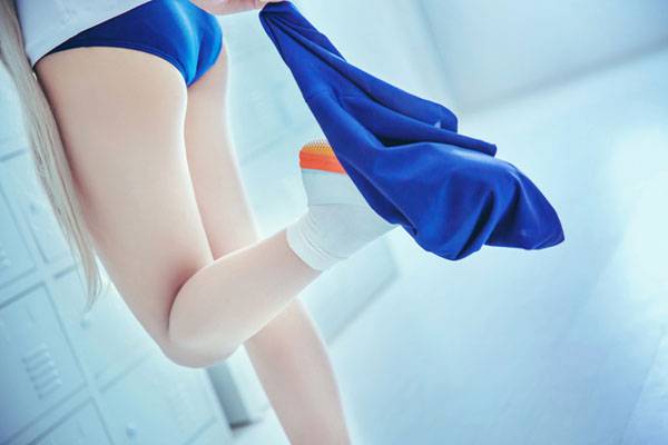 贫乳萝莉《缘之空》穹妹死库水COS（11）