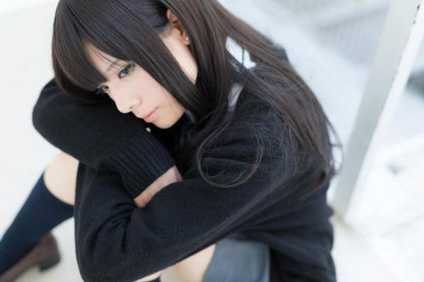 黑长直美少女涩谷凛日本萌妹COS（9）