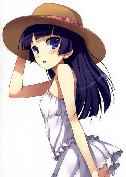 二次元黑白服美少女美图合集(6)