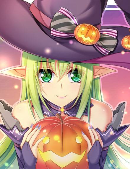 二次元万圣节美少女精美图集二（6）