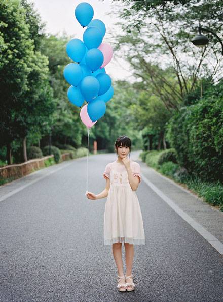 徐娇户外森系小清新写真图片写真（8）