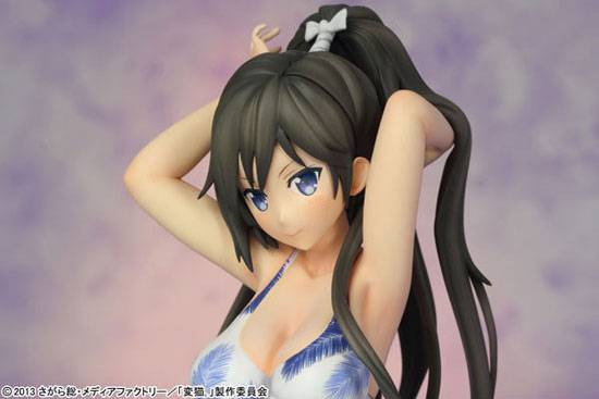 《变态王子与不笑猫》筒隐筑紫泳装手办(7)