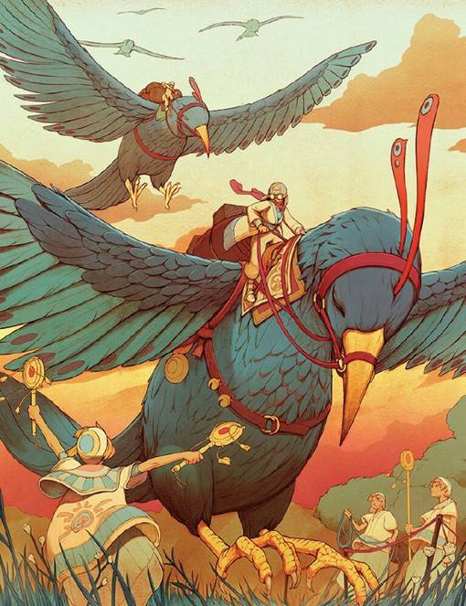 插画师Kevin Hong的唯美奇幻插画图片作品