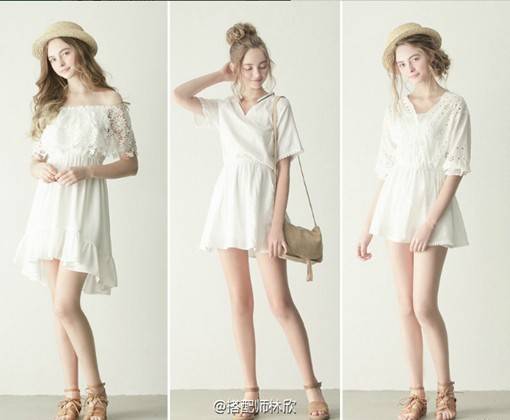 2016夏季女孩穿衣混搭女装推荐图片