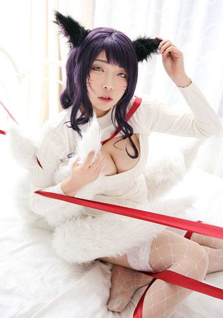 《英雄联盟》阿狸同人画版COS（6）