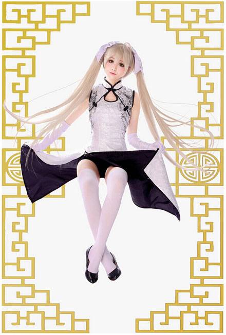 《缘之空》春日野穹旗袍精美COS（2）