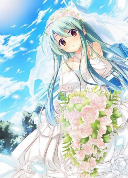 二次元婚纱美少女图集(11)