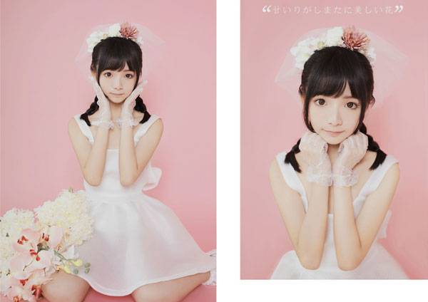 日系大眼少女甜美图片写真（5）