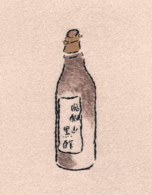 日本插画师円絵的生活类手工刺绣设计作品