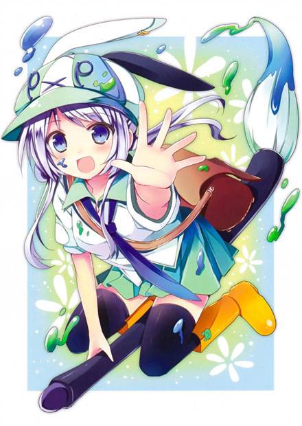 三嶋黑音白发美少女图集(12)