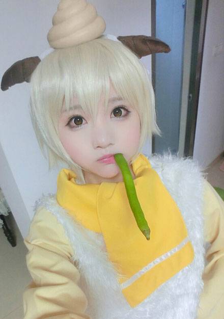 小柔SeeU懒羊羊可爱Cos（2）