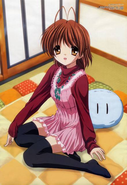 《CLANNAD》萌妹子古河渚图集(9)