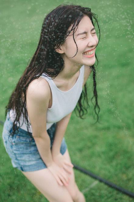 治愈系活力美女户外小清新写真（3）