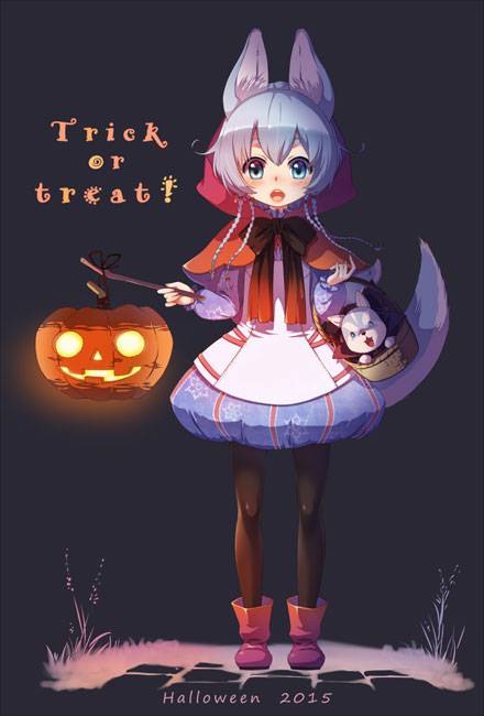 二次元万圣节美少女精美图集（11）