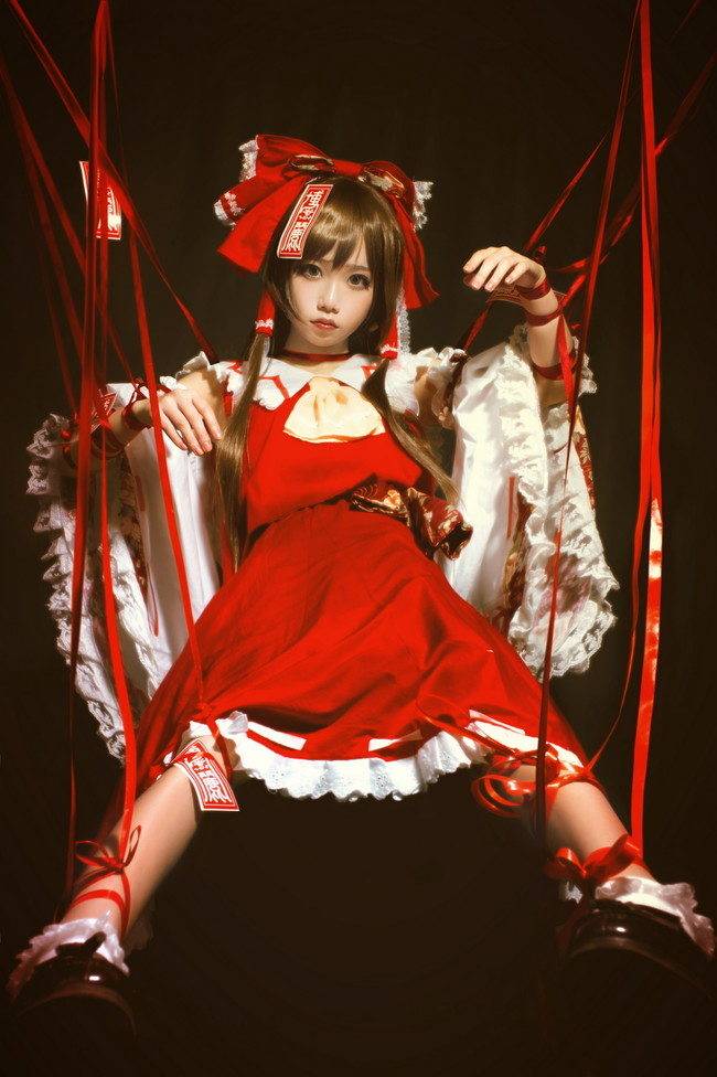 灵梦 东方 cosplay