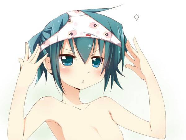 二次元头顶胖次美少女图赏(6)