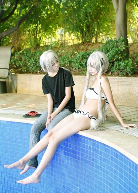 《缘之空》春日野穹&春日野悠精美COS（15）