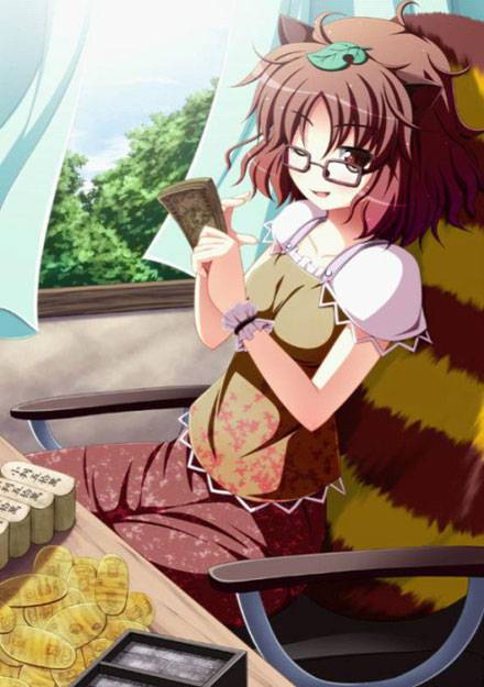 狸妖眼镜娘二岩猯藏图赏(6)