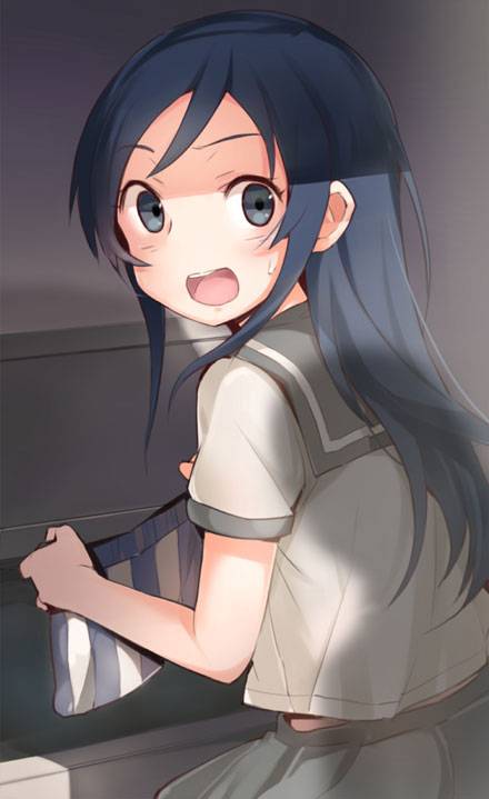 感觉温暖的动漫美女-017