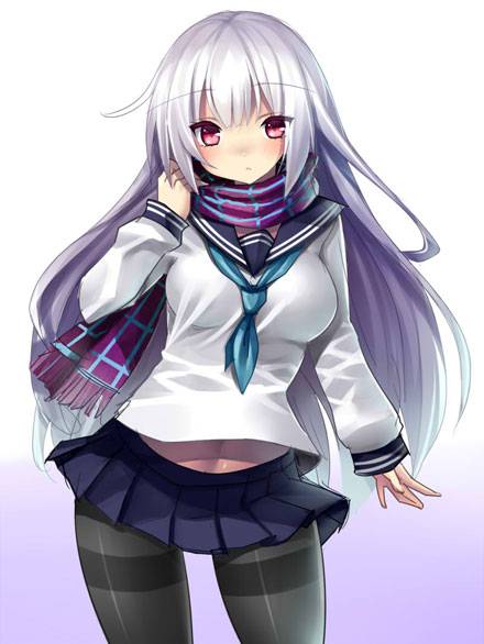 二次元露脐水手服萌妹子福利图集（5）