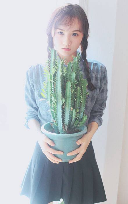 双马尾少女日系胶片写真（9）