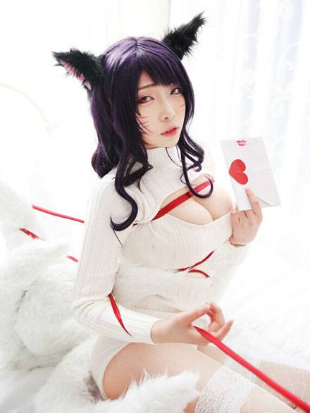 《英雄联盟》阿狸同人画版COS（2）