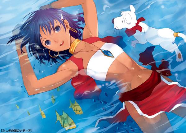 动漫褐肤美少女娜蒂娅图集（5）