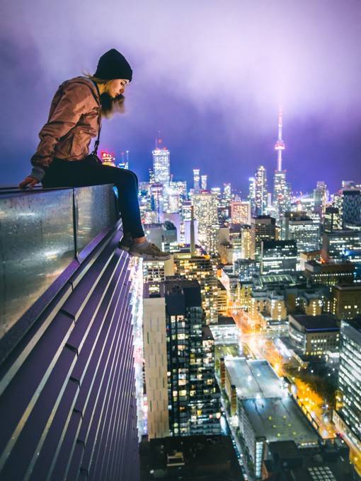 摄影师snappedbycam的城市极限高空摄影