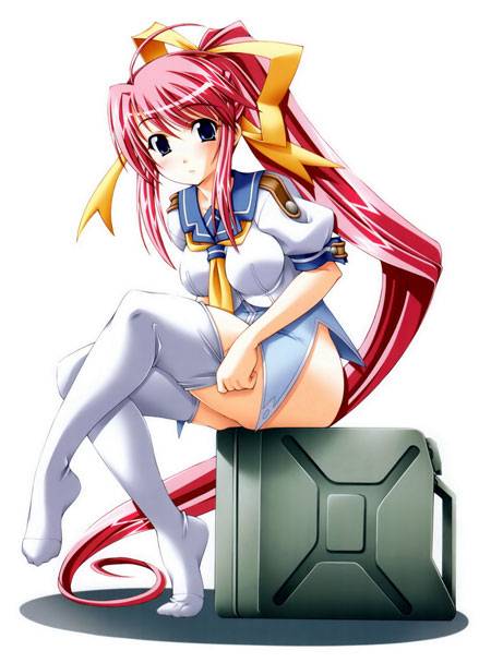 二次元萌妹白丝诱惑美图（4）