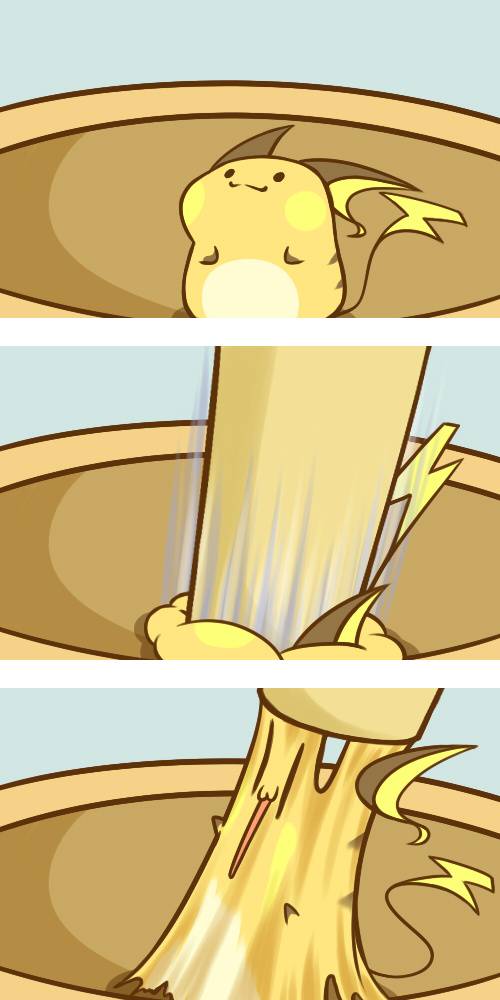 专注画宠物小精灵雷丘30年的画手！各种萌萌哒