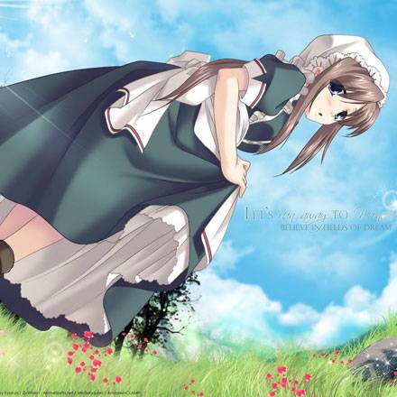 《白色透明》动漫美少女图片写真集大全(13)