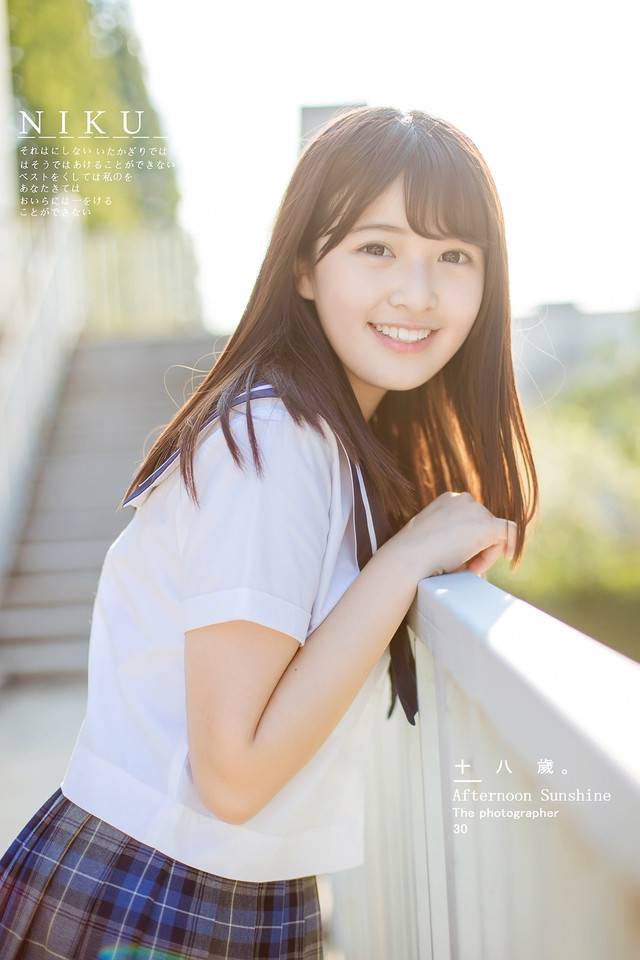 甜美长发少女，第7张