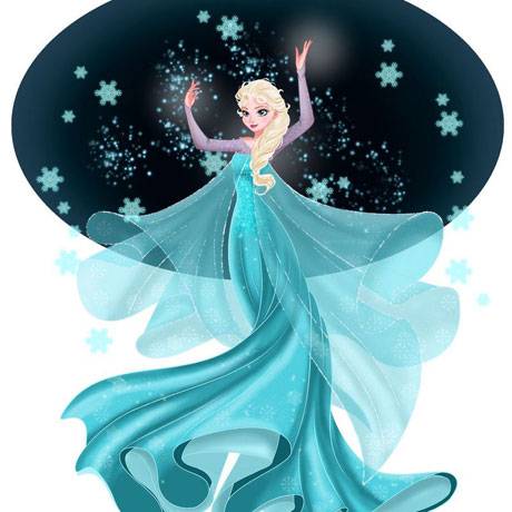 《冰雪奇缘》艾尔莎同人图赏(9)