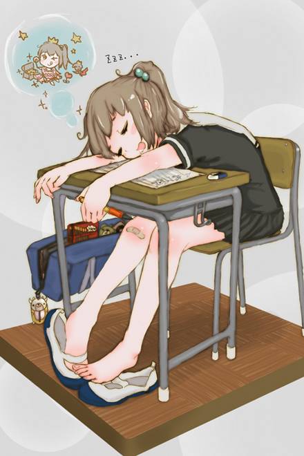 二次元熟睡中的美少女美图合集2（13）