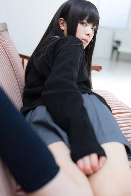 黑长直美少女涩谷凛日本萌妹COS（11）