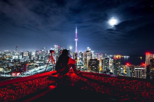 摄影师snappedbycam的城市极限高空摄影