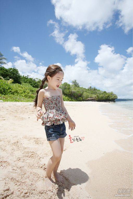 韩国小萝莉“郑元熙”可爱高清图片大全第5张图片