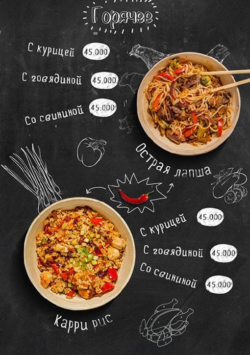 有态度与品位的咖啡店菜单menu设计图片