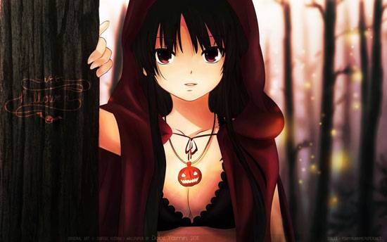 二次元万圣节美少女图集(14)
