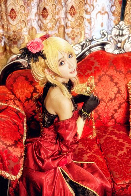 绚濑绘里化装舞会精美COS（1）