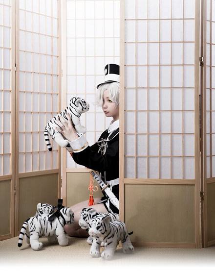 《刀剑乱舞》五虎退精美cosplay（8）