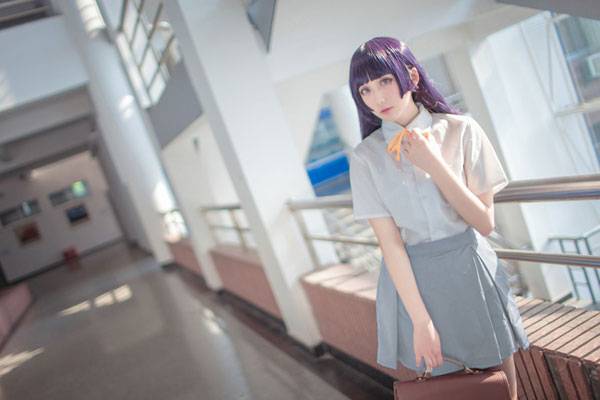 《俺妹》五更琉璃制服COS（11）