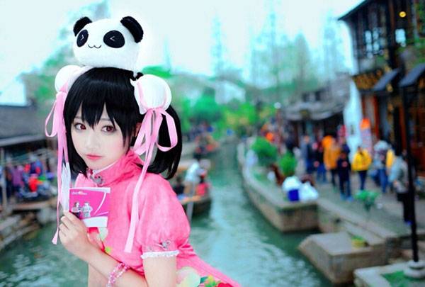 小柔SeeU矢泽妮可旗袍未觉醒Cos（5）