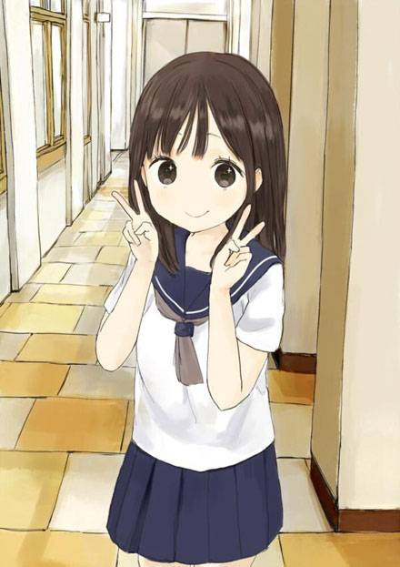 二次元水手服萌妹子美图2(9)