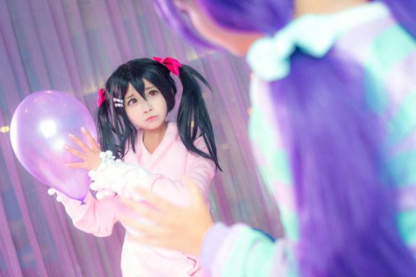 东条希&矢泽妮可睡衣福利COS（2）