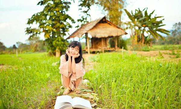 宋伊人户外浴衣小清新写真图片写真集（13）