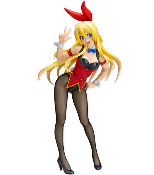 《伪恋》桐崎千棘黑丝兔女郎手办图赏（7）